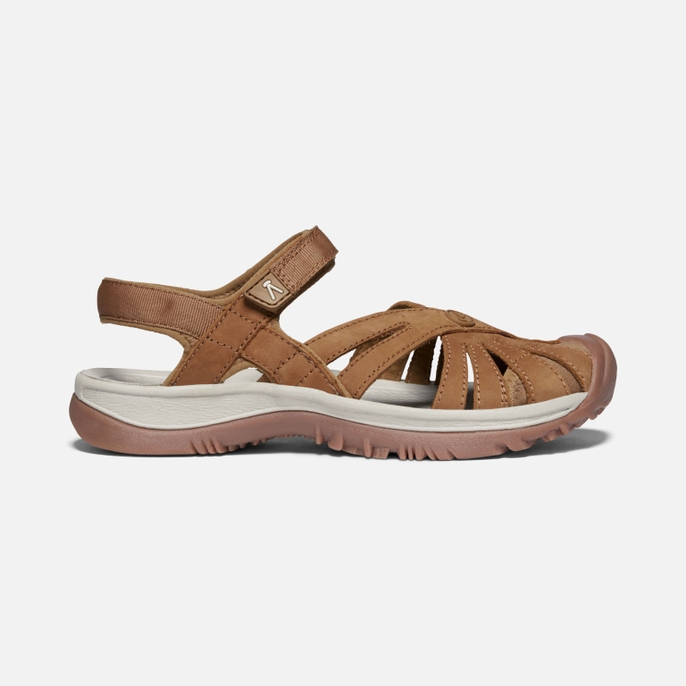 Keen Leather Rose Sandals - Women's Brown Sandals